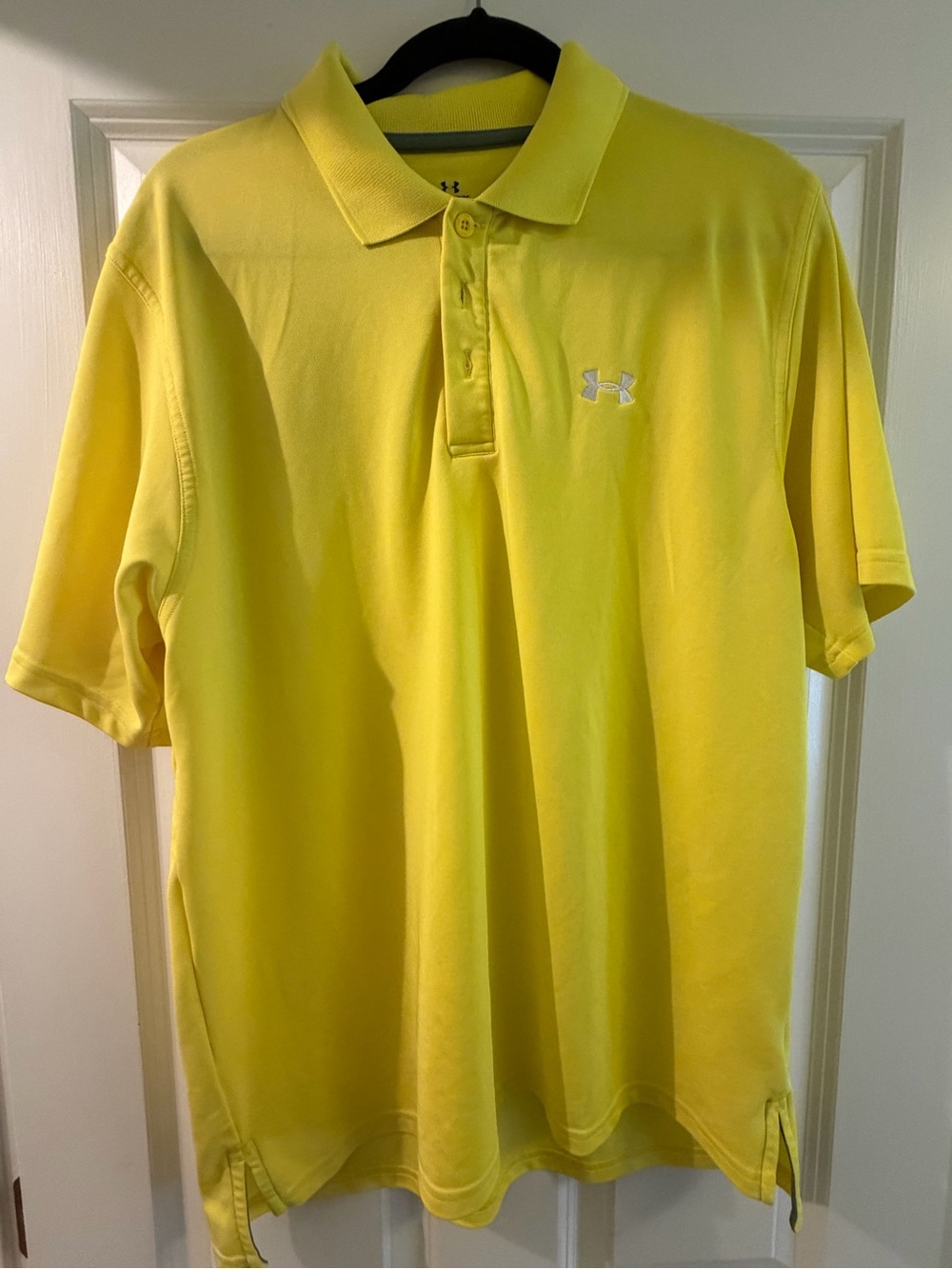 LG Men’s Bright Yellow Polo Shirt